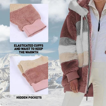 Manteau matelassé chaud en peluche Christmas Sale🔥 Offre limitée dans le temps
