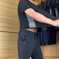 💐50% DE RÉDUCTION – DERNIER JOUR ! T-shirt manches courtes extensible – Liberté de mouvement totale 🧘‍♂️✨【Dernière Chance】