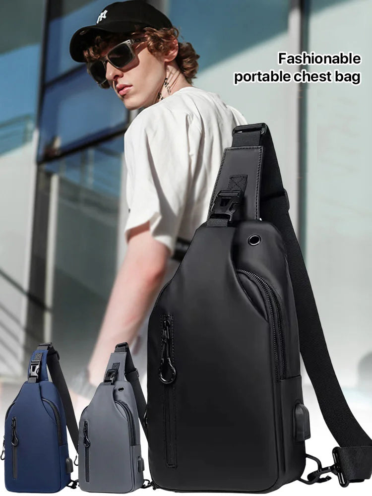 🔥Sac de poitrine en tissu Oxford
