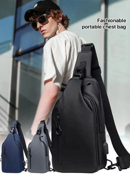 🔥Sac de poitrine en tissu Oxford