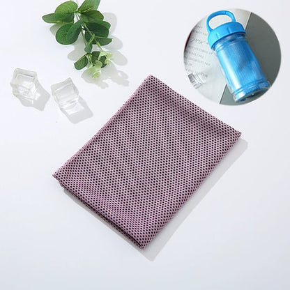 🔥Offre spéciale été ! 1 acheté = 1 offert !⚡Plus de 50 000 vendus !❄️Serviette rafraîchissante anti-transpiration à utiliser partout et à tout moment ! Réutilisable, douce, absorbante et rafraîchissante.