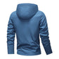 📢📢 65% DE RÉDUCTION ! ✨Veste à capuche zippée, coupe-vent et imperméable, couleur unie, pour homme