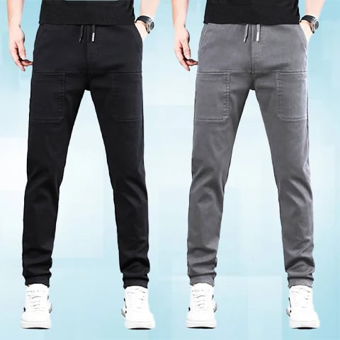 🔥 SOLDES 50 % DE RÉDUCTION 🥰Pantalon cargo haut, extensible et résistant, avec plusieurs poches