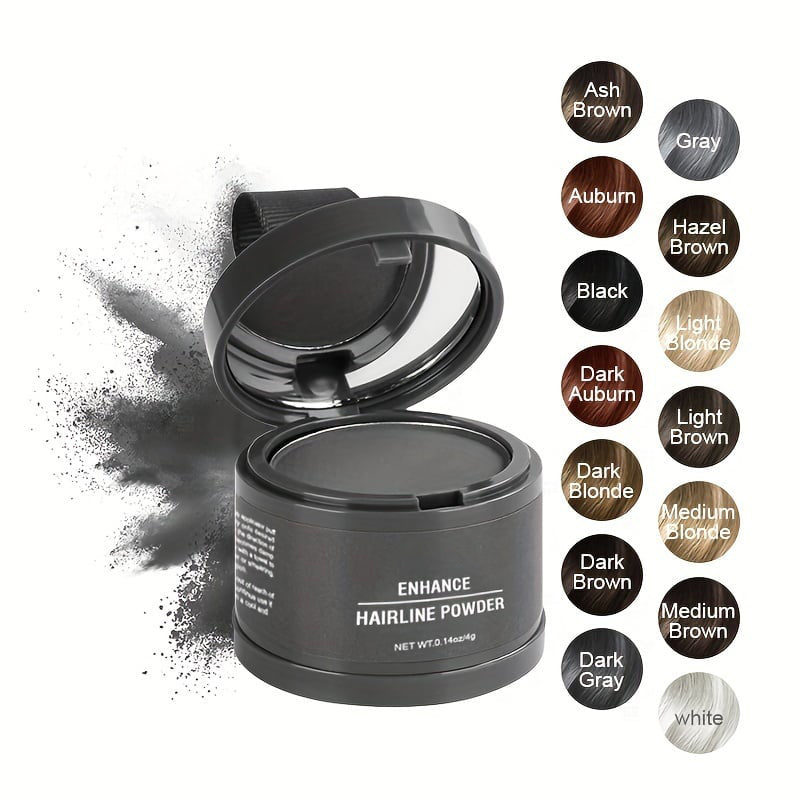 🔥💗 ACHETEZ 1, OBTENEZ 1 GRATUIT ! Poudre pour Racines et Repousses – Naturelle, Résistante à l'Eau & Convient à Toutes les Couleurs (Avec Miroir et Houppette)