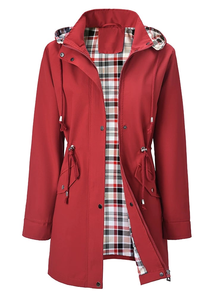 🧥 69% OFF ! 💨 Veste Décontractée Imperméable Coupe-Vent - Léger et Pliable pour Randonnée/Voyage Quotidien 🌧️📦