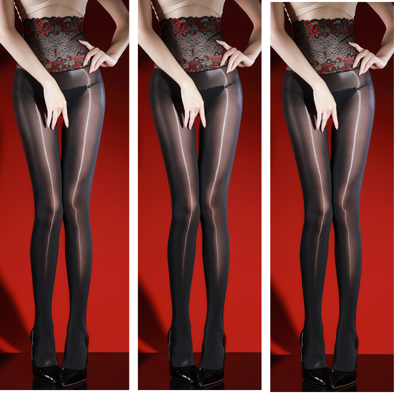 📢📢50 % de réduction !! ⏰ Lot Avantageux : Bas en Dentelle 8D – Look Brillant, Confort Doux & Idéal pour Cadeau 💝