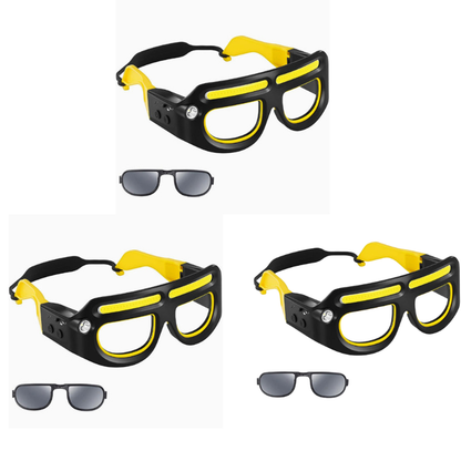 📢📢50 % DE RÉDUCTION !!✨Lampe frontale LED rechargeable pour lunettes