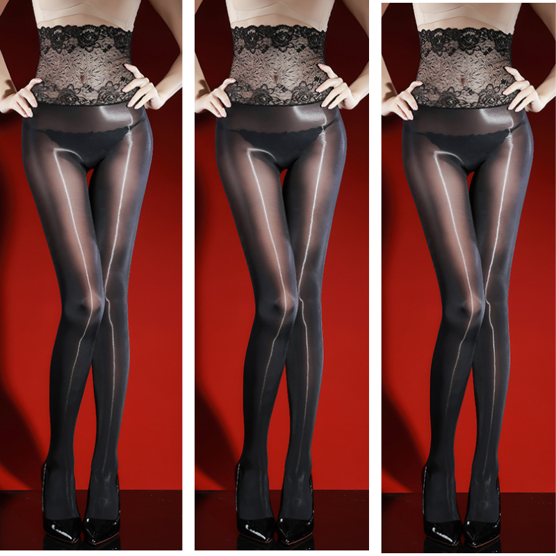📢📢50 % de réduction !! ⏰ Lot Avantageux : Bas en Dentelle 8D – Look Brillant, Confort Doux & Idéal pour Cadeau 💝