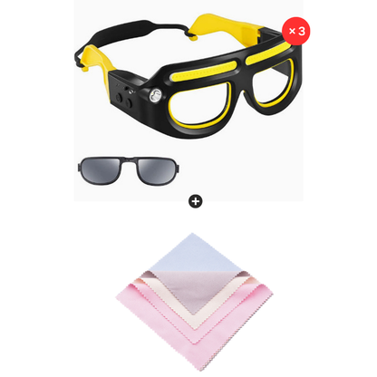 📢📢50 % DE RÉDUCTION !!✨Lampe frontale LED rechargeable pour lunettes