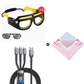 📢📢50 % DE RÉDUCTION !!✨Lampe frontale LED rechargeable pour lunettes