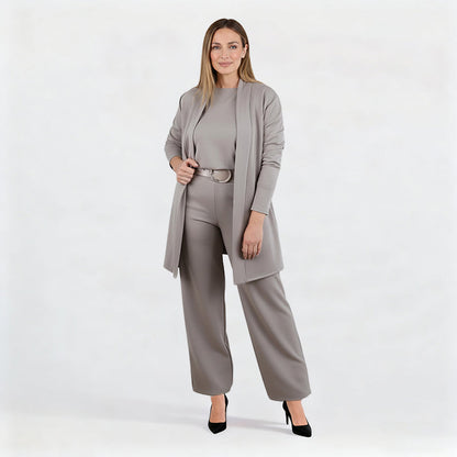 ⏰50% pour temps limité🍂Ensemble 3 Pièces Élégant - Confort Doux et Style Polyvalent 💼📦