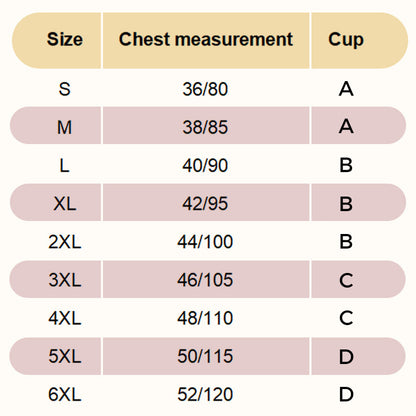 Soutien-gorge à boutons frontaux confortable et pratique