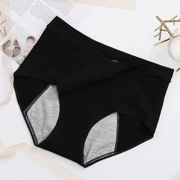 🎉Achetez-en 1, obtenez-en 2 gratuits🩲 Culotte taille haute anti-fuites – Protection fiable contre les fuites, taille haute confortable✅