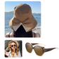 👒 PROMO LIMITÉE 50% DE RÉDUCTION ! ✨ Chapeau de Soleil Femme – Bords Extra Larges, 360° Couverture, Flexible 🌞