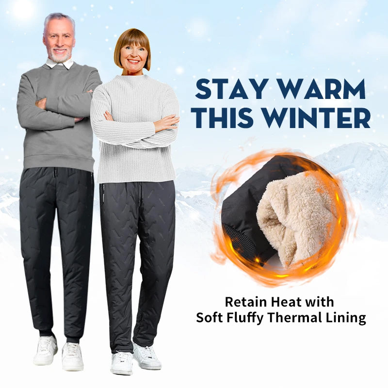 👖 50% DE RÉDUCTION ! ❄️ Pantalon de Jogging Thermique Unisexe - Isolation Chaude et Confortable pour Sport ou Quotidien en Hiver 🏃‍♂️📦