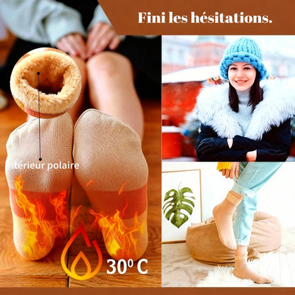 📢Dernier jour : 60 % de réduction🔥Chaussettes ultra douces et thermiques | Vos compagnons douillets pour l'hiver
