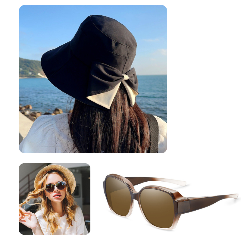 👒 PROMO LIMITÉE 50% DE RÉDUCTION ! ✨ Chapeau de Soleil Femme – Bords Extra Larges, 360° Couverture, Flexible 🌞