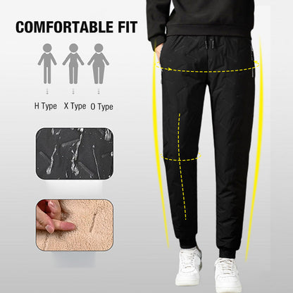 👖 50% DE RÉDUCTION ! ❄️ Pantalon de Jogging Thermique Unisexe - Isolation Chaude et Confortable pour Sport ou Quotidien en Hiver 🏃‍♂️📦