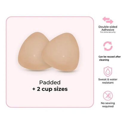 💕Éléments de soutien OUFALI pour soutiens-gorge – Légèrement rembourrés, adhésif double face 👙 Réutilisables, lavables • Élévation naturelle • Invisibles sous les vêtements ✨