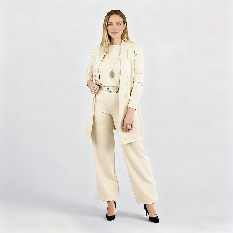 ⏰50% pour temps limité🍂Ensemble 3 Pièces Élégant - Confort Doux et Style Polyvalent 💼📦