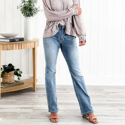 📢📢50 %  DE RÉDUCTION !! 🔥Pantalon stretch à taille haute pour les abdominaux 👖 + extensible à 360° pour une silhouette plus mince