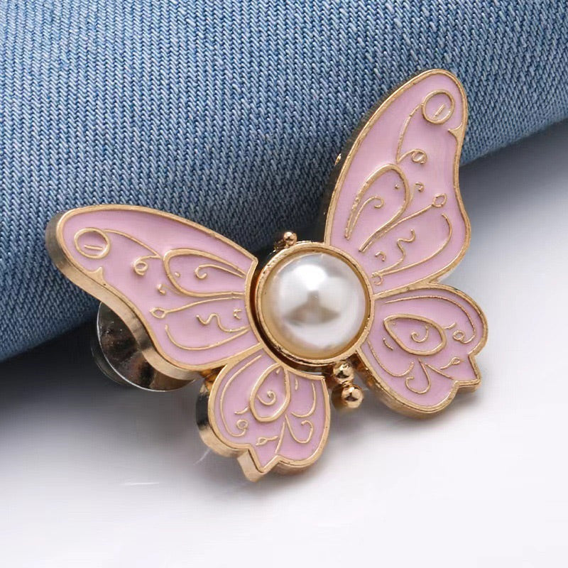 Boucle de réglage de taille papillon amovible (1 acheté, 9 offerts)
