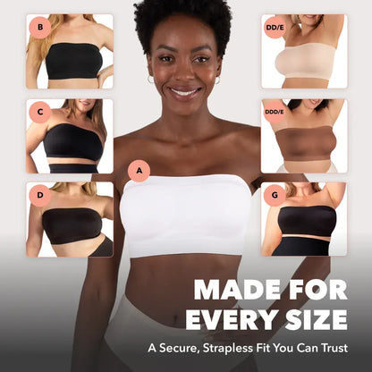 👙✨ PROMO -50% ! Soutien-gorge Bandeau Multi-positions – Maintien Ferme, Respirant & Sans Armatures (Toutes les Tailles)
