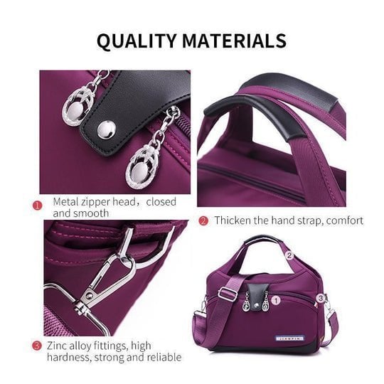 👜 65 % de réduction – Sac à main anti-vol de mode : multifonction, bandoulière réglable & idéal en voyage ! 😍