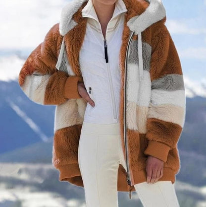 Manteau matelassé chaud en peluche Christmas Sale🔥 Offre limitée dans le temps