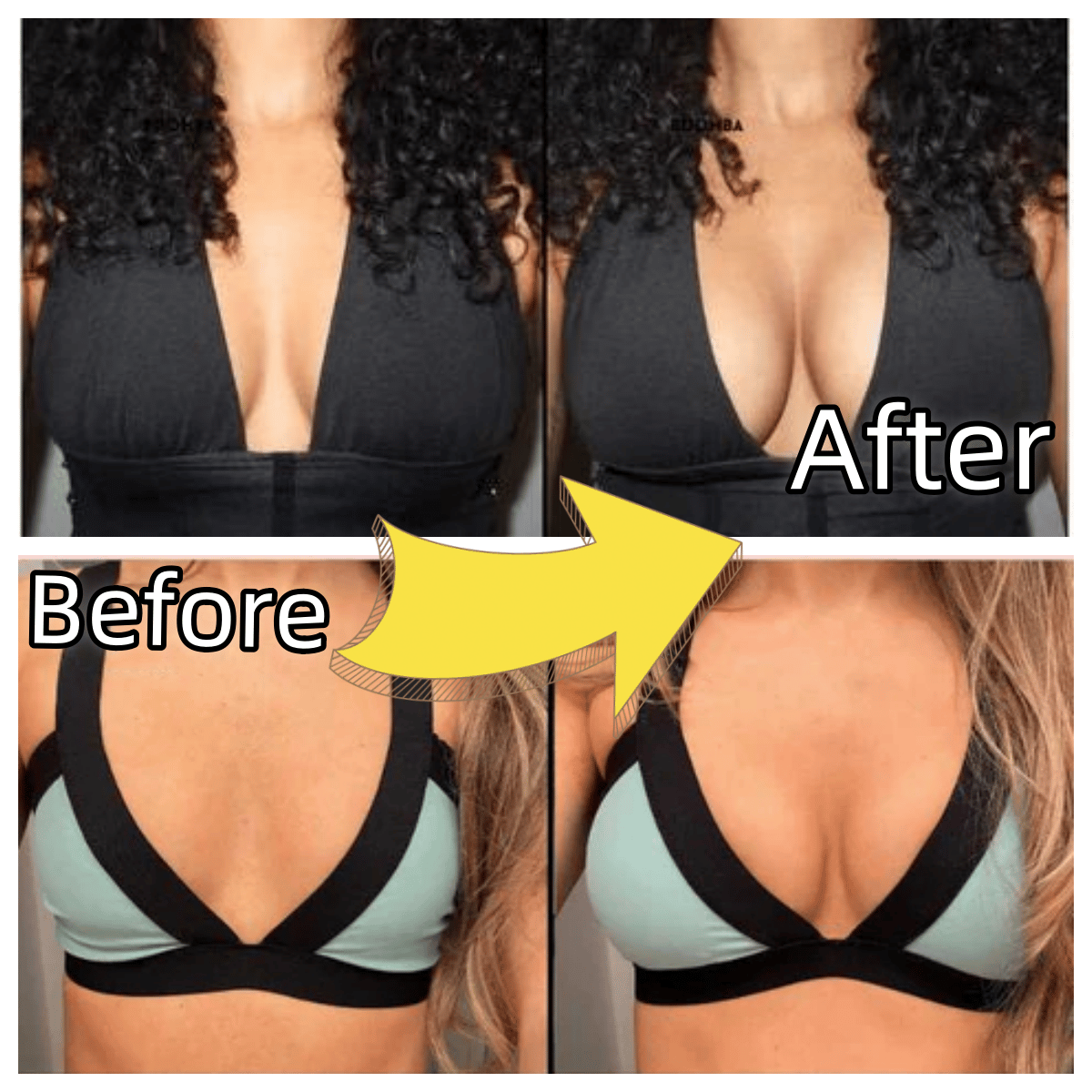 💕Éléments de soutien OUFALI pour soutiens-gorge – Légèrement rembourrés, adhésif double face 👙 Réutilisables, lavables • Élévation naturelle • Invisibles sous les vêtements ✨