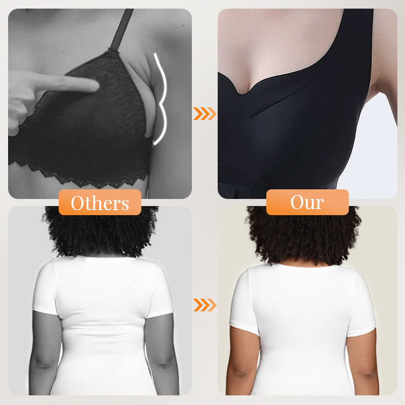 🔥Offre spéciale à durée limitée💕Soutien-gorge sans coutures confortable à fermeture avant pour femmes🎁
