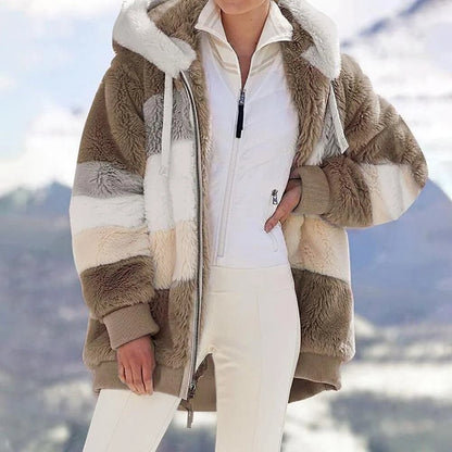 Manteau matelassé chaud en peluche Christmas Sale🔥 Offre limitée dans le temps