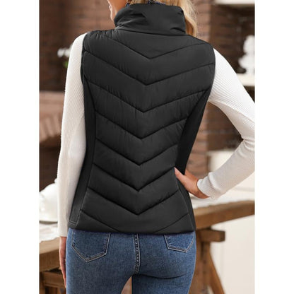 👚 50% DE RÉDUCTION ! ✨ Gilet Matelassé Sans Manches Femme - Léger & Confortable, Parfait pour les Tenues Décontractées ou Élégantes 💫