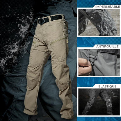 👖 60% DE RÉDUCTION! ✨ Pantalon Imperméable Plein Air - Coupe-Vent avec Taille Élastique pour Randonnée et Voyages 🌧️🏔️