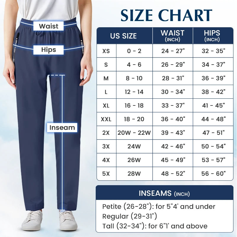 Pantalon décontracté unisexe ultra extensible, frais et confortable