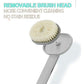 Brosse de bain massante détachable à long manche