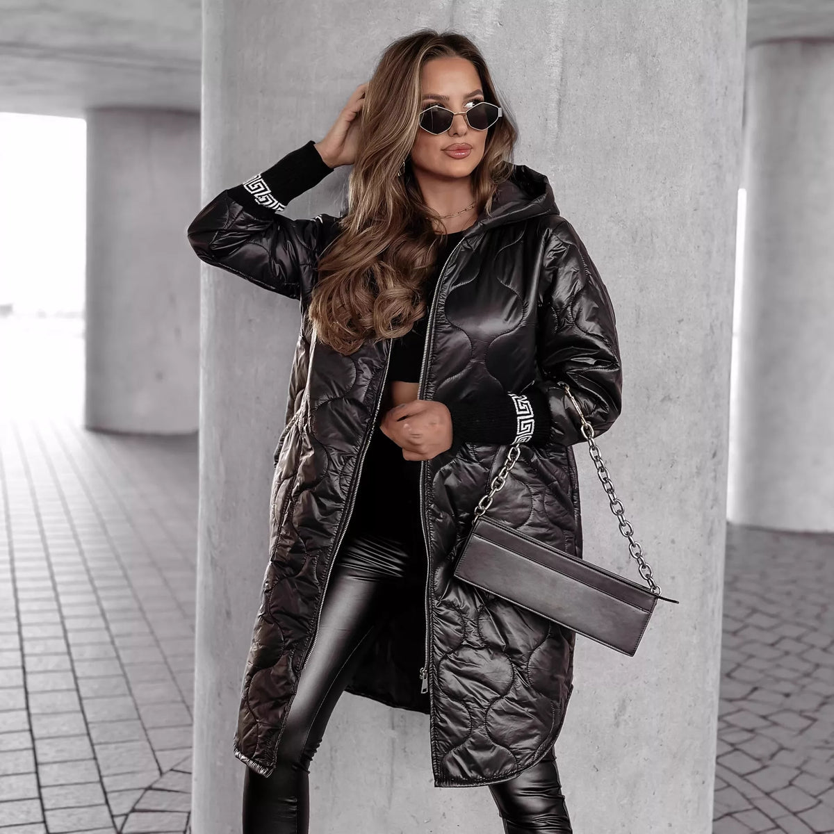 🔥 Livraison gratuite🔥 Veste matelassée d'hiver pour femme avec capuche