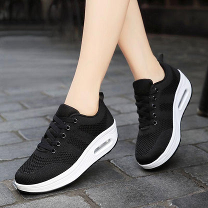 🔥Dernier jour avec 49% de réduction - Baskets orthopédiques Light Air Flying Woven Mesh pour femmes