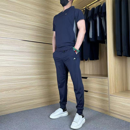 💐50% DE RÉDUCTION – DERNIER JOUR ! T-shirt manches courtes extensible – Liberté de mouvement totale 🧘‍♂️✨【Dernière Chance】