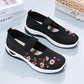 🥿 50% DE RÉDUCTION 🔥 Mocassins décontractés à broderie florale en tricot – Confortables, élastiques & parfaits pour le quotidien, le bureau ou les promenades estivales 🌸