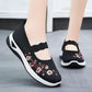 🥿 50% DE RÉDUCTION 🔥 Mocassins décontractés à broderie florale en tricot – Confortables, élastiques & parfaits pour le quotidien, le bureau ou les promenades estivales 🌸
