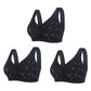 🔥Achetez-en 1, recevez-en 2 (3 pièces)🔥Conception pour soutien-gorge en coton à fermeture frontale senior🎀