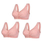 🔥Achetez-en 1, recevez-en 2 (3 pièces)🔥Conception pour soutien-gorge en coton à fermeture frontale senior🎀