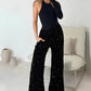 💖🔥Livraison gratuite💃Pantalon large à paillettes pour femme