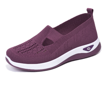🔥Chaussures pour femmes, confortables, respirantes, antidérapantes, orthopédiques, pour les personnes d'âge moyen et les seniors