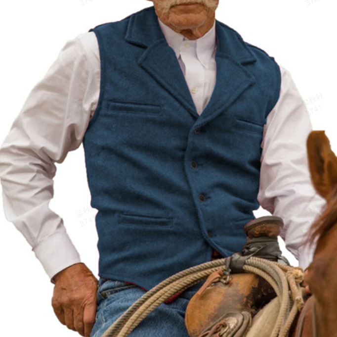 Gilet business décontracté slim fit pour homme