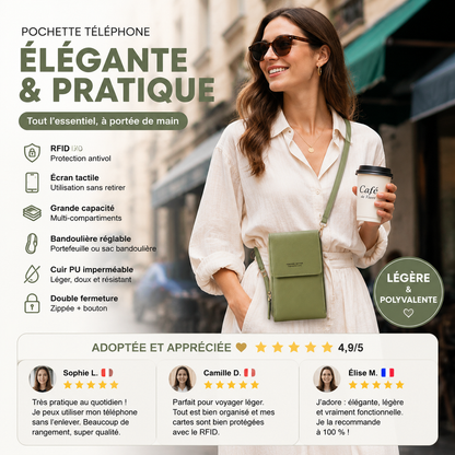 👜 50% DE RÉDUCTION! 💃Vente pour la Fête des Mères - Sac en cuir antivol
