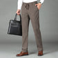 Bon cadeau! Pantalon en velours côtelé pour hommes avec taille élastique épaissie