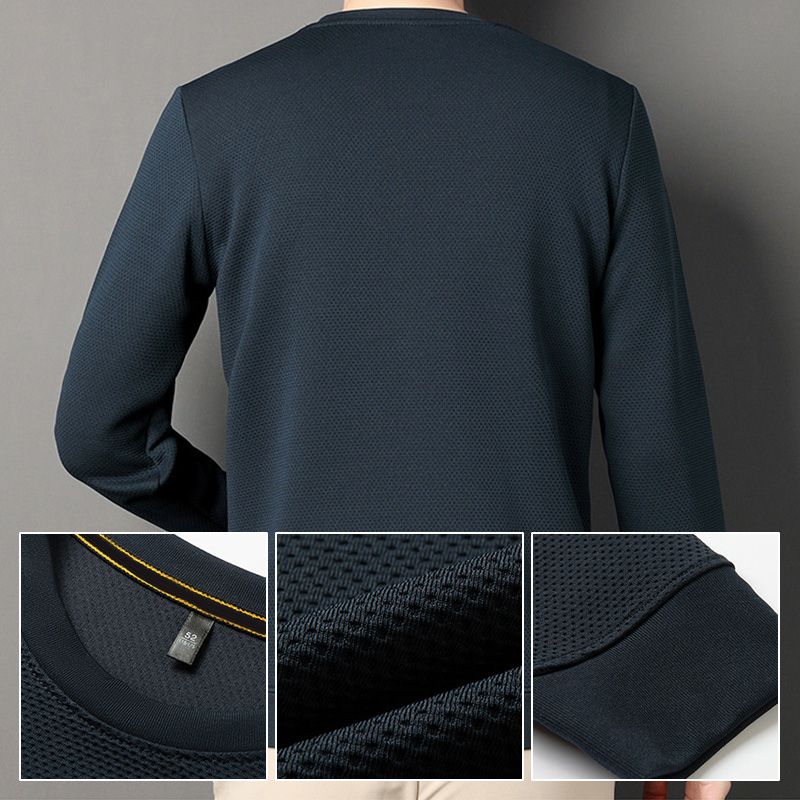 🎁Joli cadeau🎁Sweat-shirt confortable à col rond pour hommes