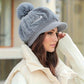 📢📢50% RÉDUCTION DERNIER JOUR! 🎁Le meilleur cadeau pour elle 🎁👒 - chapeau d'hiver pour femme à bord court🥰